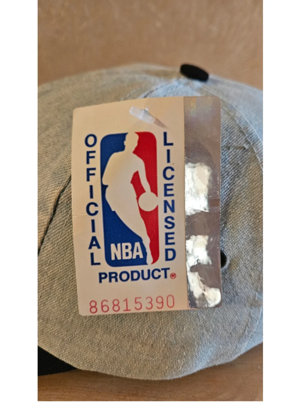 Vintage 90s Chicago Bulls AJD Denim Strapback Hat Youth NWT NBA Licensed